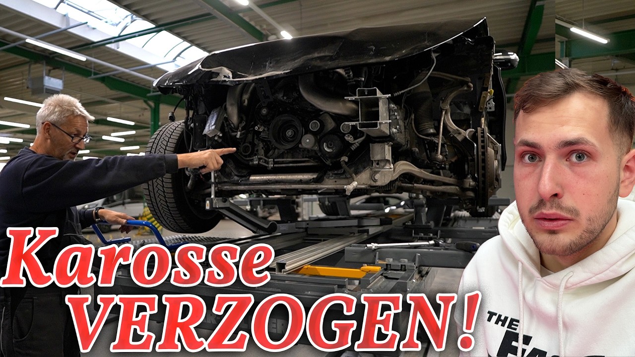 Auf der Richtbank: Wie wir den verbogenen Rahmen vom S500 retten! 