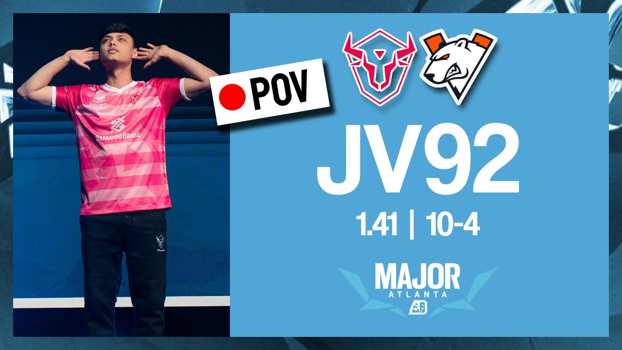 Jv92 POV | W7M v Virtus Pro | Major Atlanta | Playoffs Day 4
