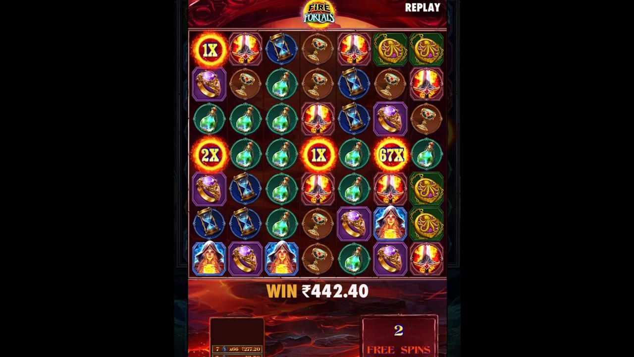 Fire Portal pays 2000X on a maasive connection🤑 #slot #slotscasinogames #stake