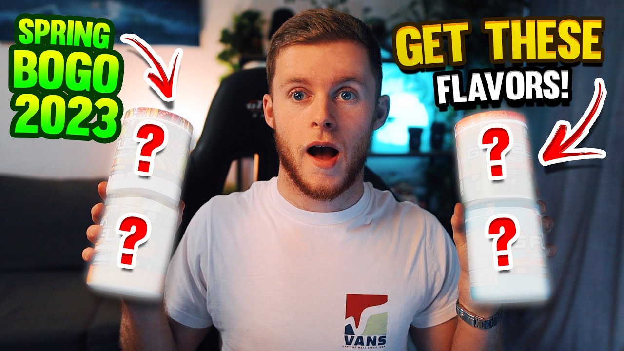Best GFUEL FLAVORS to get in the SPRING BOGO 2023!