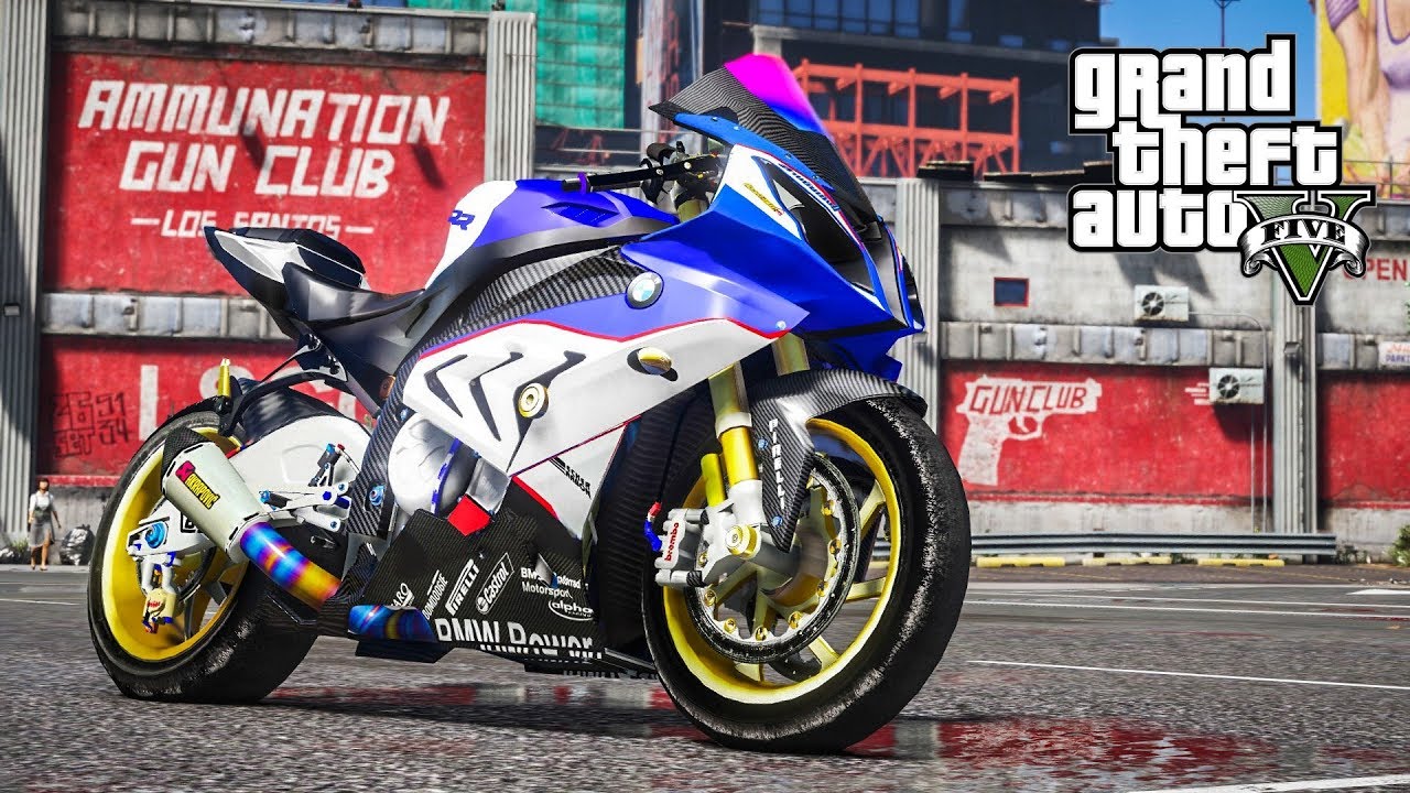 ฉลามดุทางเรียบ เร็วแรงแซงแม็กมโน (BMW S1000RR MOD GTA5)