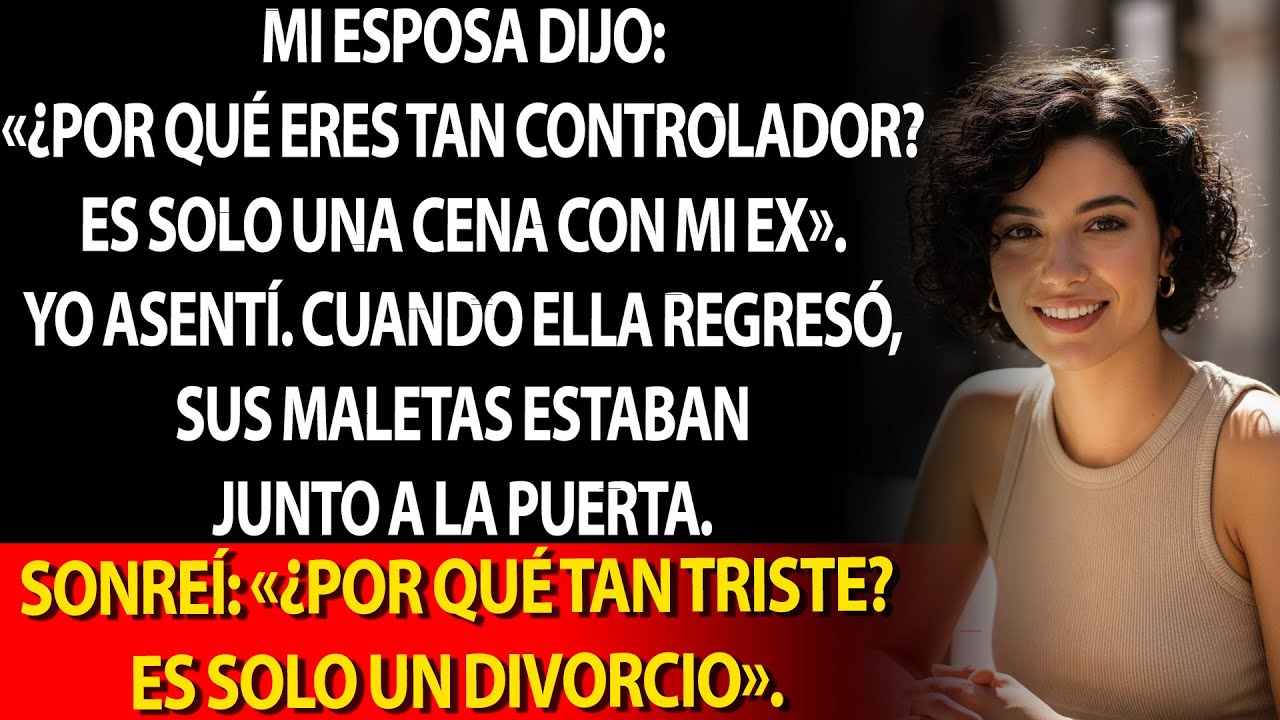 🧊💔 Ella rodó los ojos: «Cena con mi ex». Sonreí: «Entonces, divorcio».