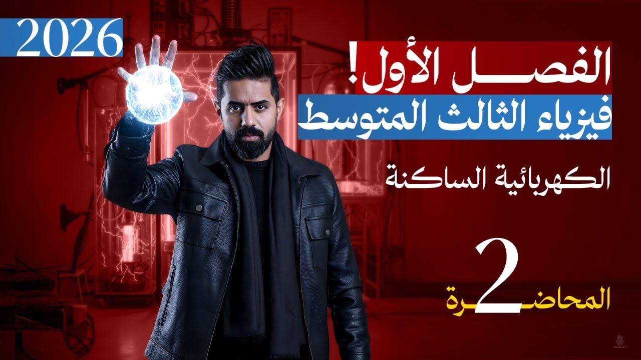 فيزياء الثالث المتوسط | المنهج الجديد 2026 | الفصل الأول | المحاضرة (2)