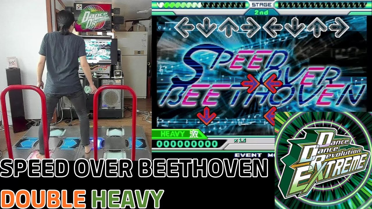 HN!! DDR EXTREME / SPEED OVER BEETHOVEN /DOUBLE HEAVY(EXPERT,EDP) 디디알 익스트림 , 베토벤 - 엘리제를위하여 댄스버전? ㅎㅎ