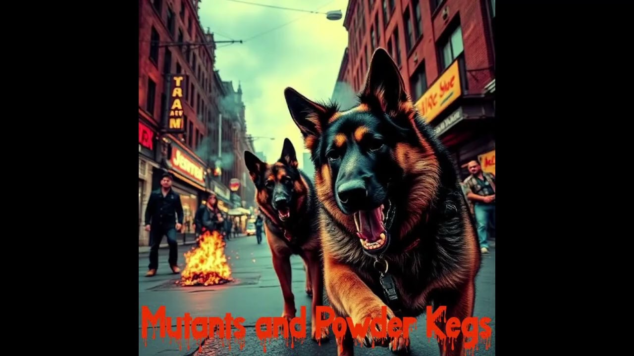 Mutants and Powder Kegs - Suno AI 80s Hair Metal