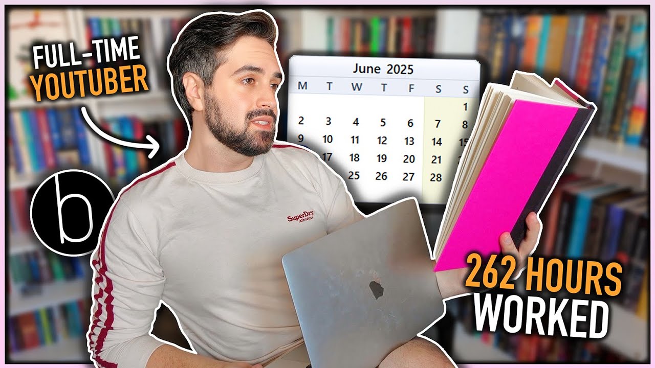 A Month in My Life As a Full-Time Bookish Content Creator 📚