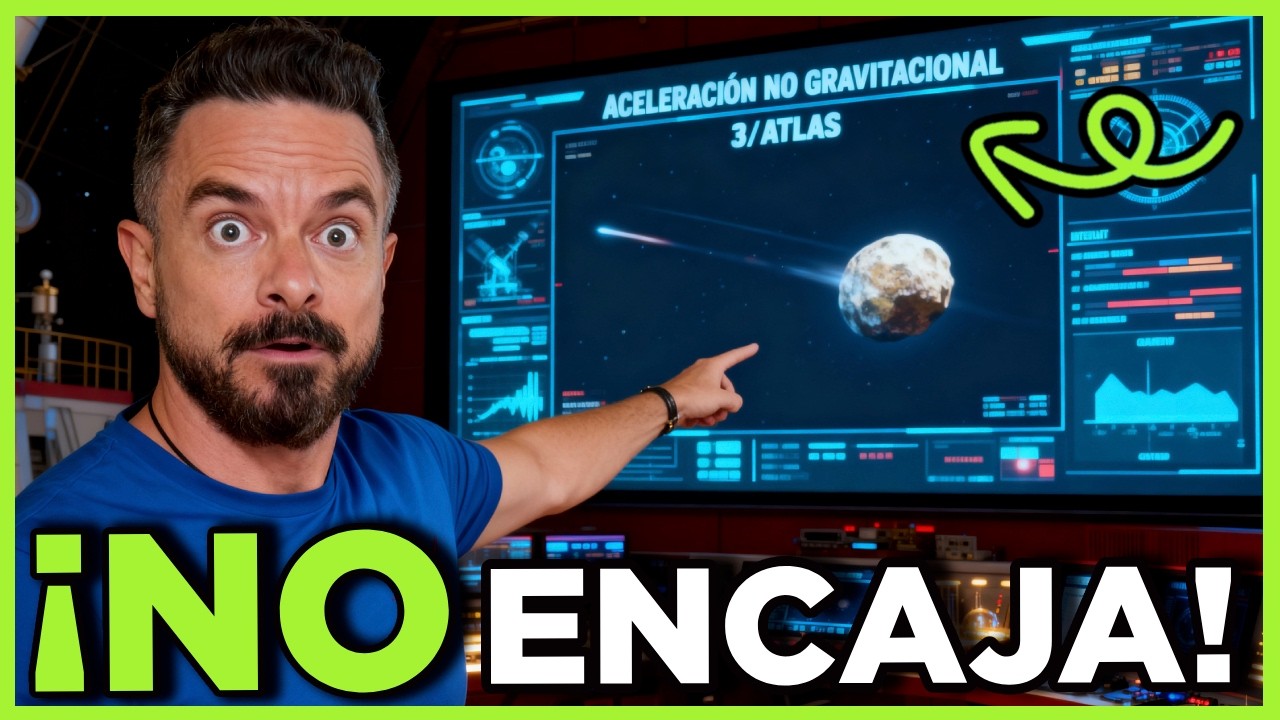 Este objeto desafía la Gravedad: 3I/ATLAS y su aceleración no gravitacional