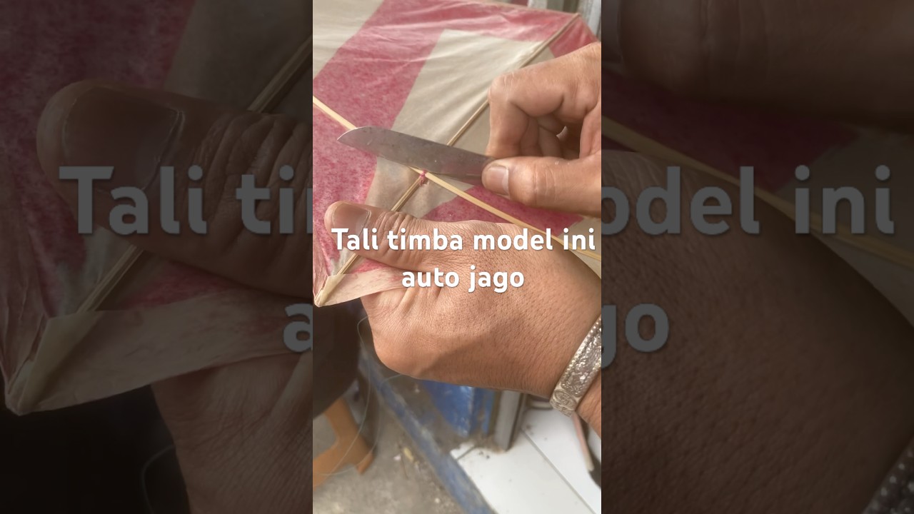 tutorial tali timba / tali kama pro player layangan seot 