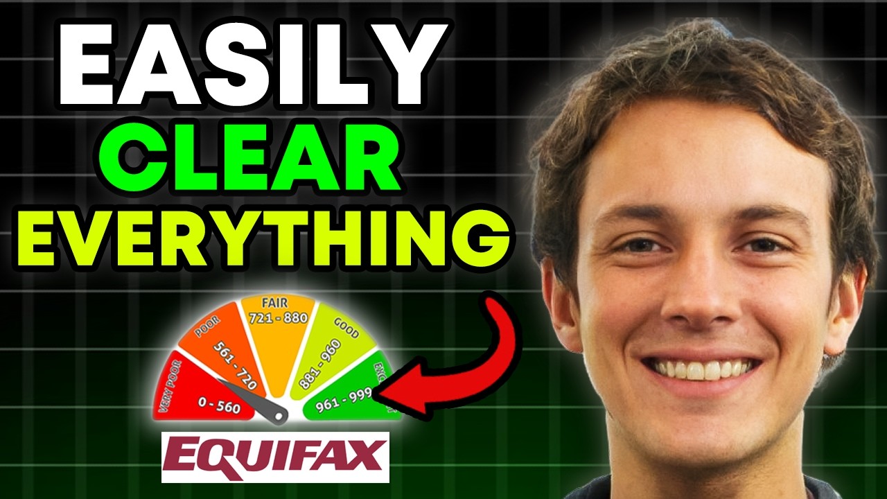 How To Clear Your Credit Report With Equifax (NEW 2025 GUIDE)