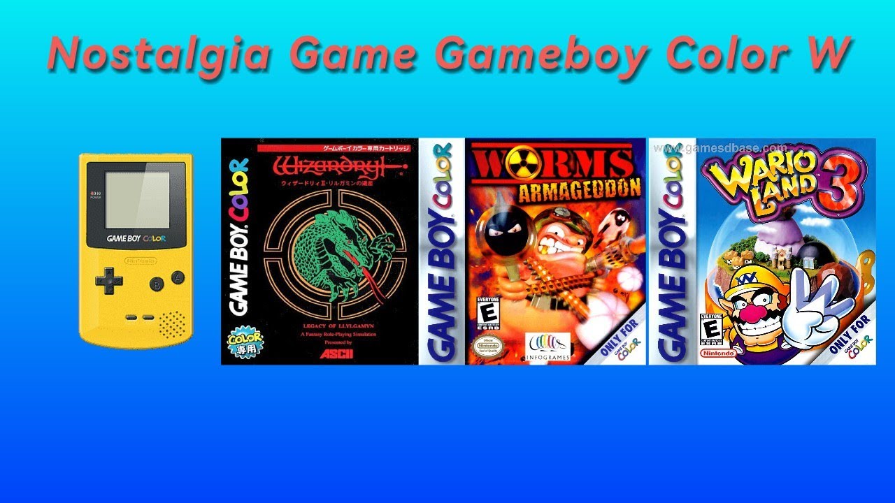 Nostalgia Game GBC W