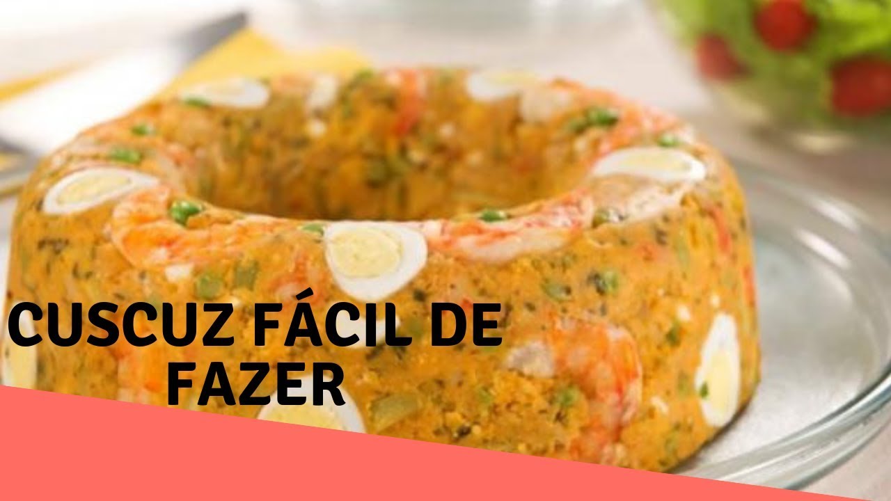 CUSCUZ PAULISTA DE FRANGO FÁCIL DE FAZER