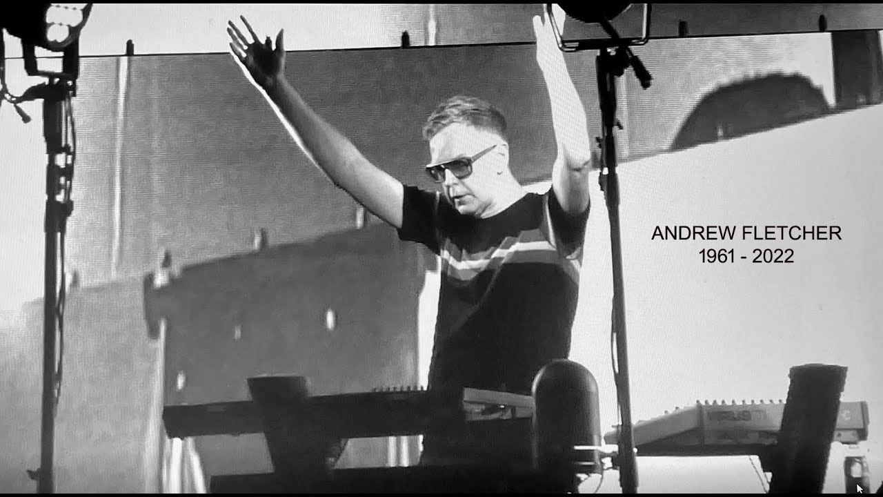 Goodbye Andrew Fletcher - 1961-2022  -  One Of The Boys Has Gone Home.