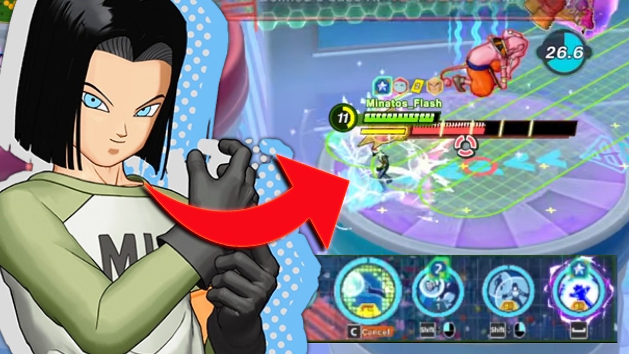 BUFFED Android 17 Glitched My Game
