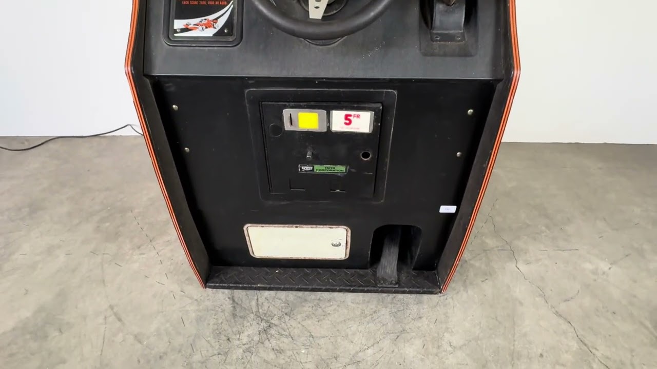 1974 Taito Speed Race Deluxe Racing Video Game Arcade