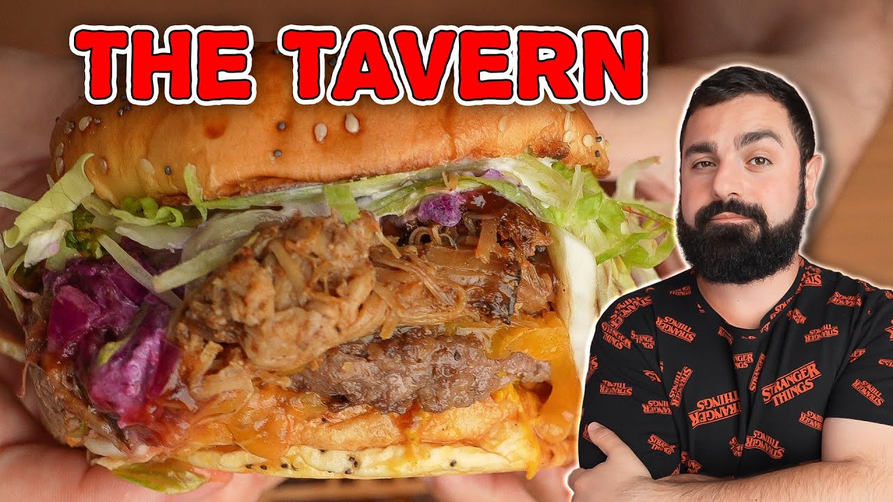 TOHLE jsou PRAVÉ AMERICKÉ BURGERY? The Tavern.