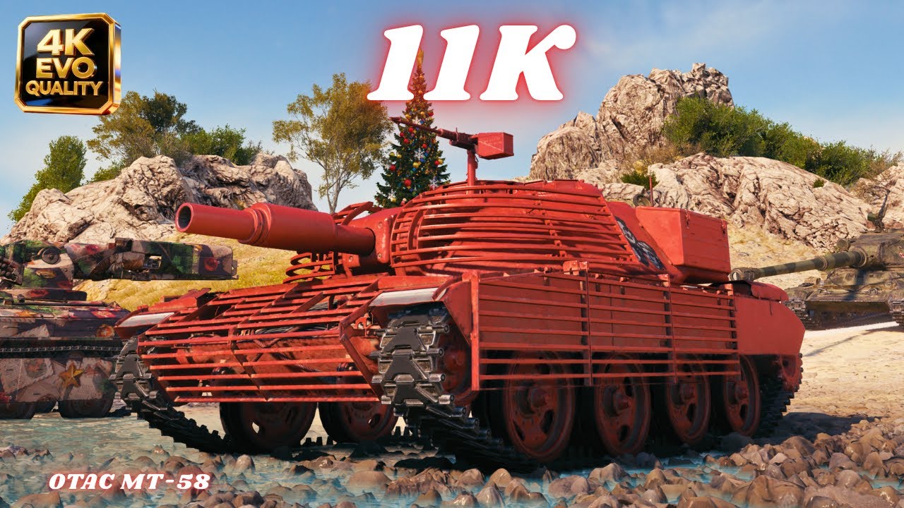 OTAC MT-58  11K Damage 6 Kills | World of Tanks | Mir Tankov