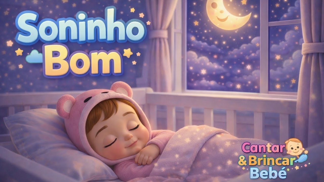 💤Soninho Bom - 💤Canção de Ninar Suave para Bebê Dormir💤