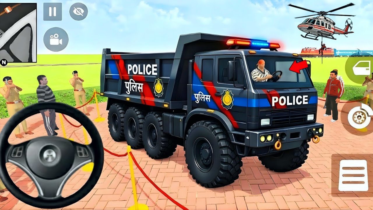 🤑Indian Thift Auto Simulator😍Indian Showroom Purchase😲Modified Lexriy New Police DumperAnd Bike🥰Game