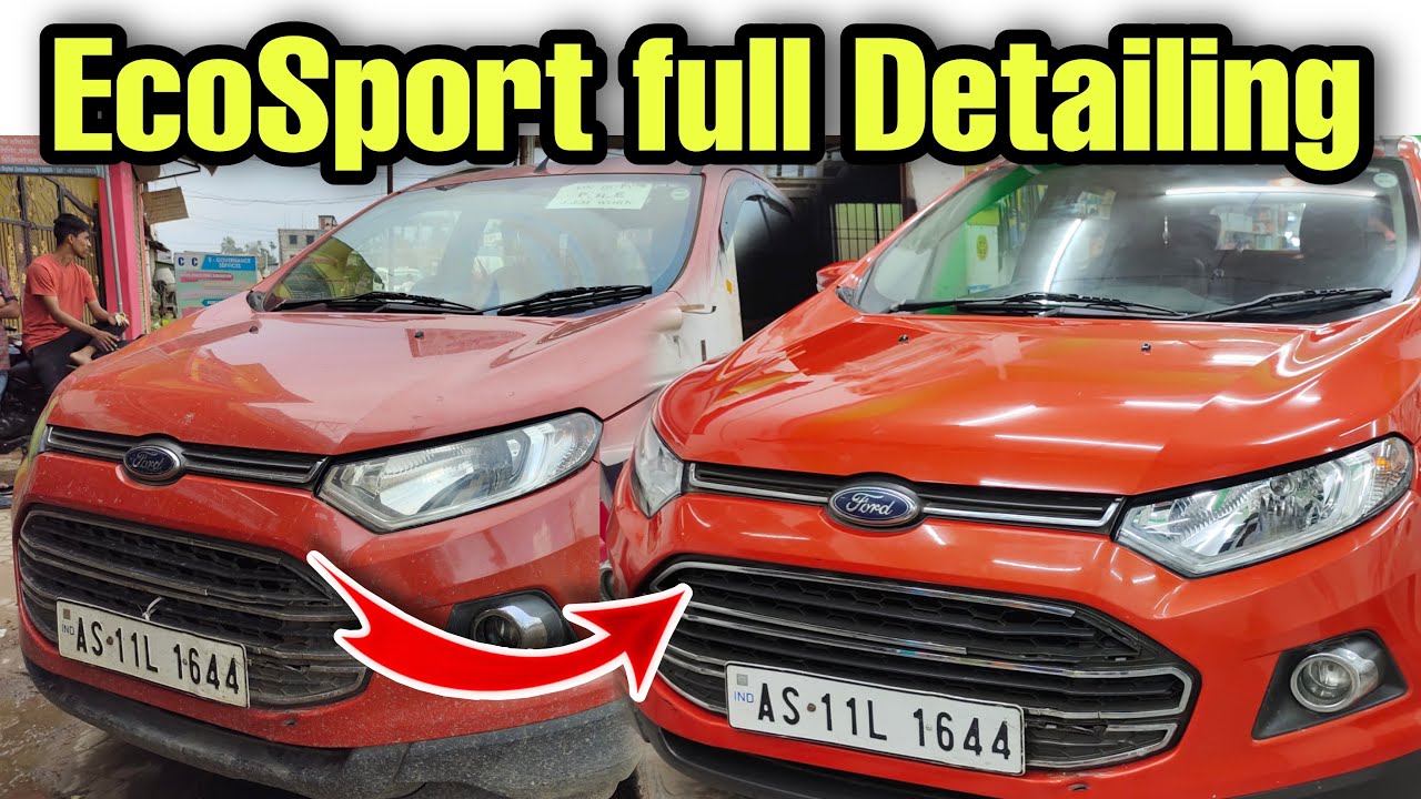 Ford EcoSport Full Detailing Interior And Exterior | By 