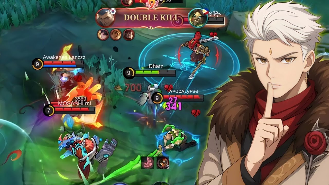 REASON WHY EVEN TANKY HERO CAN'T HANDLE LOW HP YU ZHONG! | YU ZHONG TOP GLOBAL