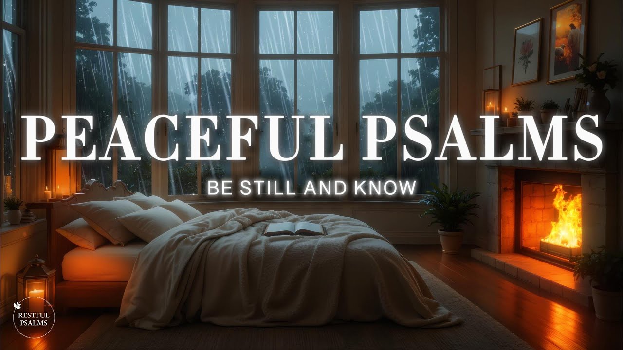 Be Still And Know | Psalm Songs for Sleep with Gentle Rain Sounds