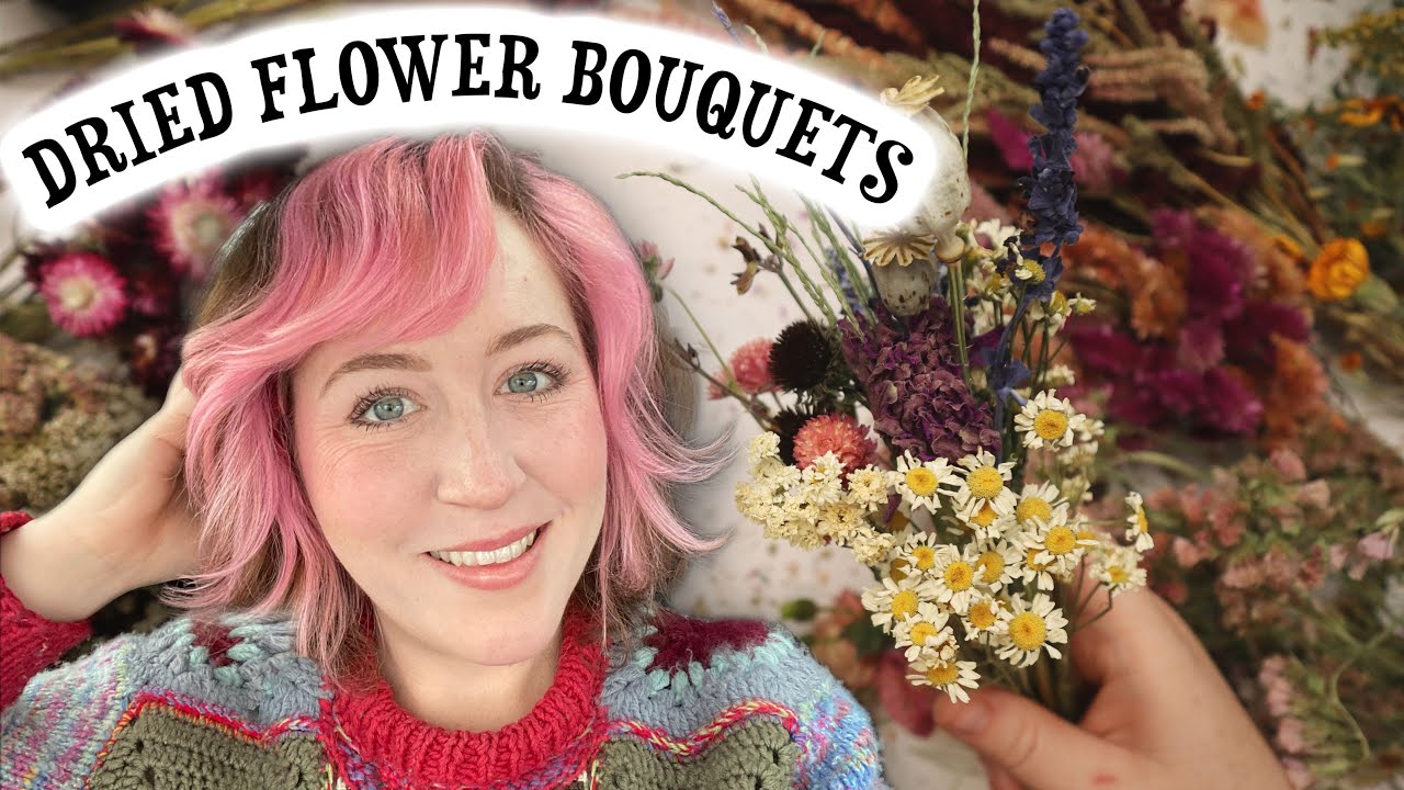 DIY Dried Flower Arrangements | Christmas Gift Ideas