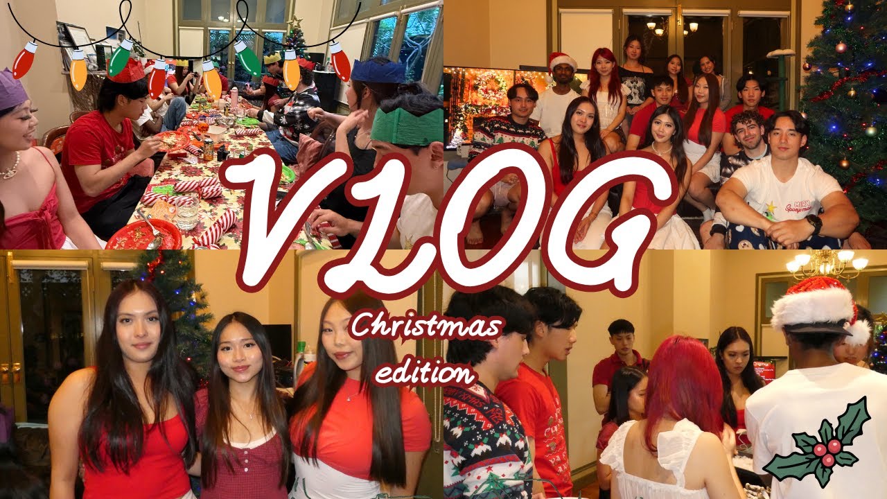 VLOG [Friendsmas, shopping, city trip, cafes, hanging out with friends]
