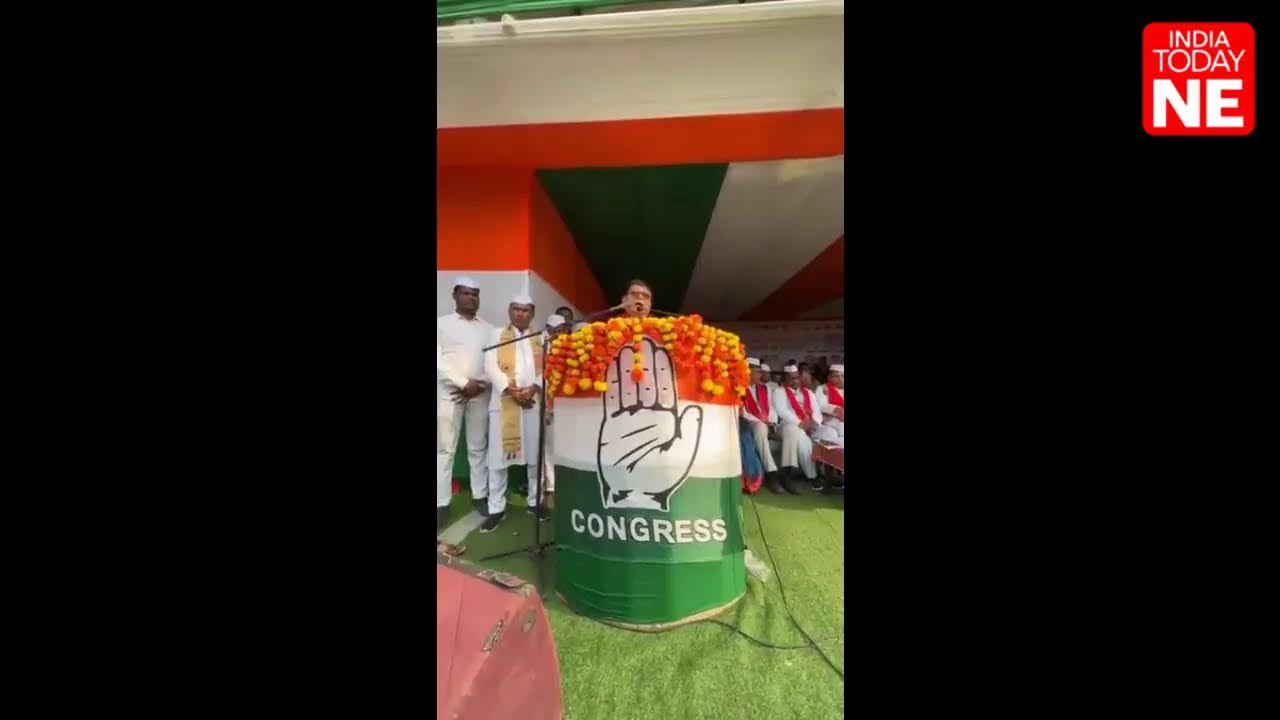 LIVE || Debabrata Saikia addresses massive gathering of Congress workers at Howraghat, Karbi Anglong