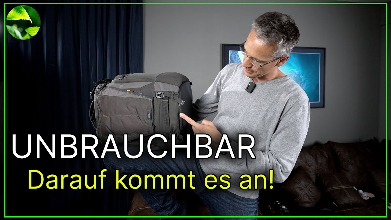 Vermeide DIESE Fehler beim Fotorucksack!😡 Meine verzweifelte Suche!