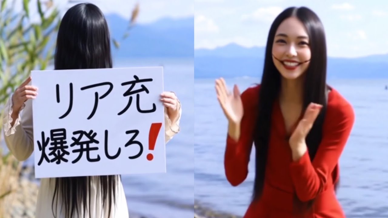 琵琶湖にいるカップル脅かしてみた。クチサケとサダ【リアルガチお化けYouTuber】