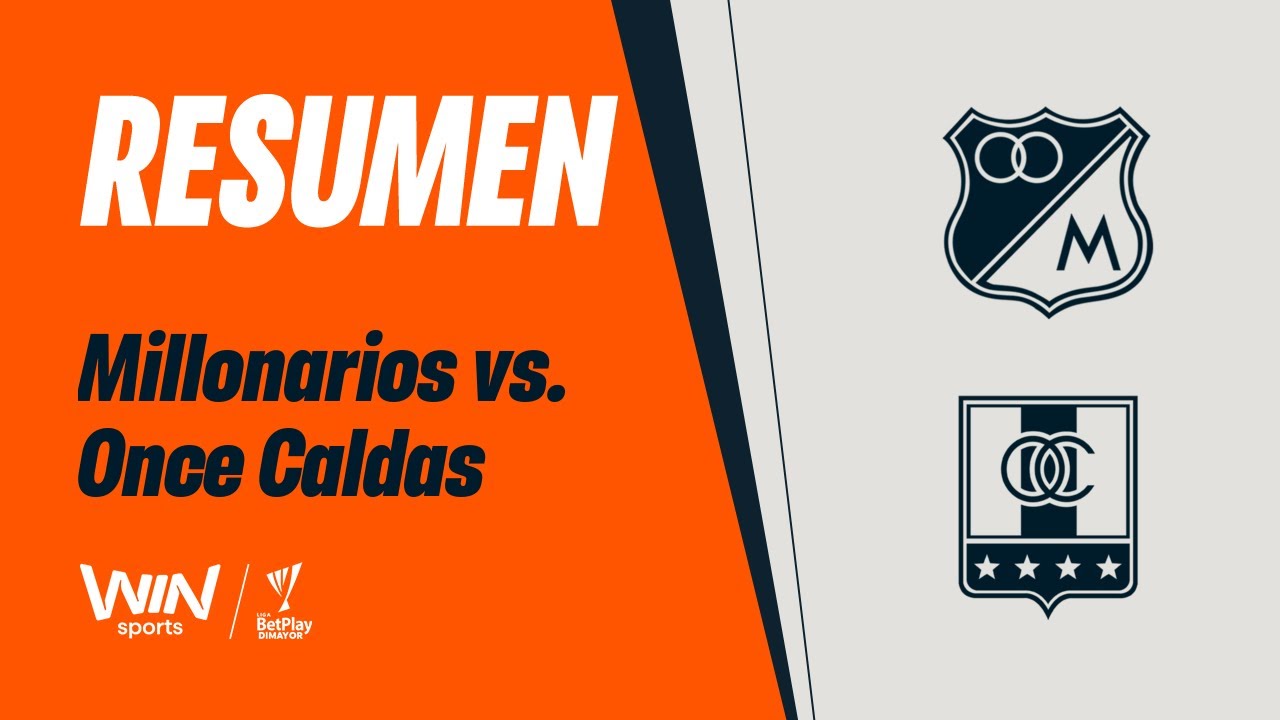 Millonarios vs. Once Caldas (resumen) | Liga BetPlay Dimayor 2025-2 | Fecha 18