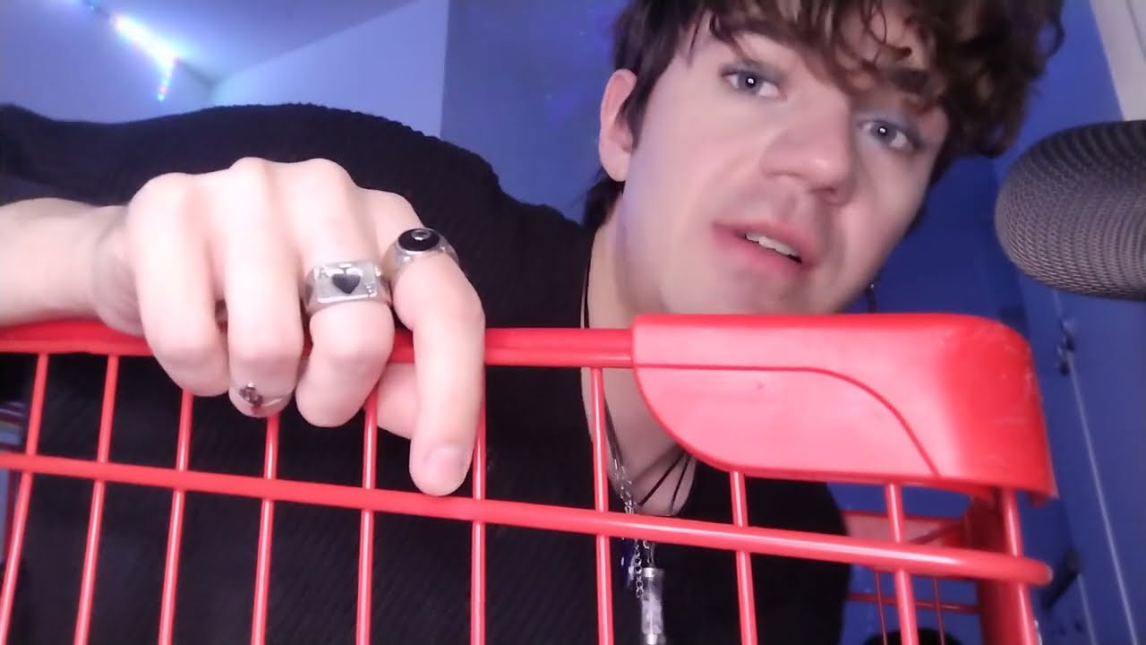ASMR po polsku - Relaks w moim wózku, pokazywanie kosmetyków i takie tam