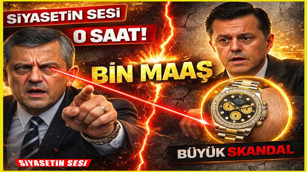 Milyonluk Saat Skandalı Büyüyor! Özgür Özel AKP'li İsmi Resmen Bitirdi!