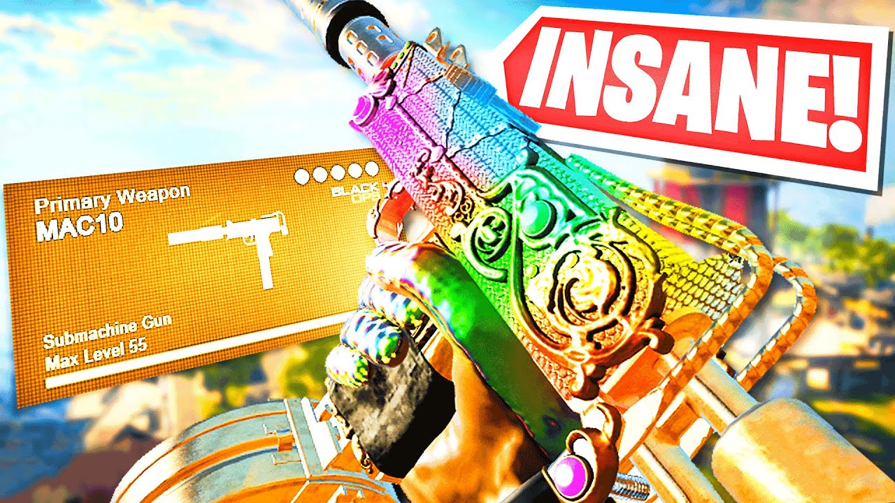 new MAC 10 SETUP is INSANE! 😲 (Best Mac 10 Class Warzone)