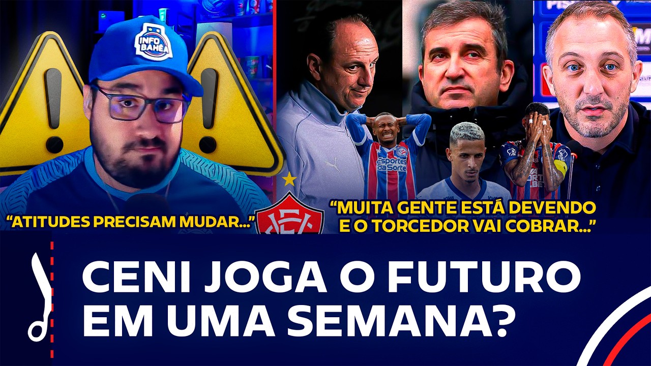 🚨 ÚNICO CULPADO? LEIRO COBRA CENI E FAZ ALERTA GERAL SOBRE OS PROBLEMAS DO BAHIA!