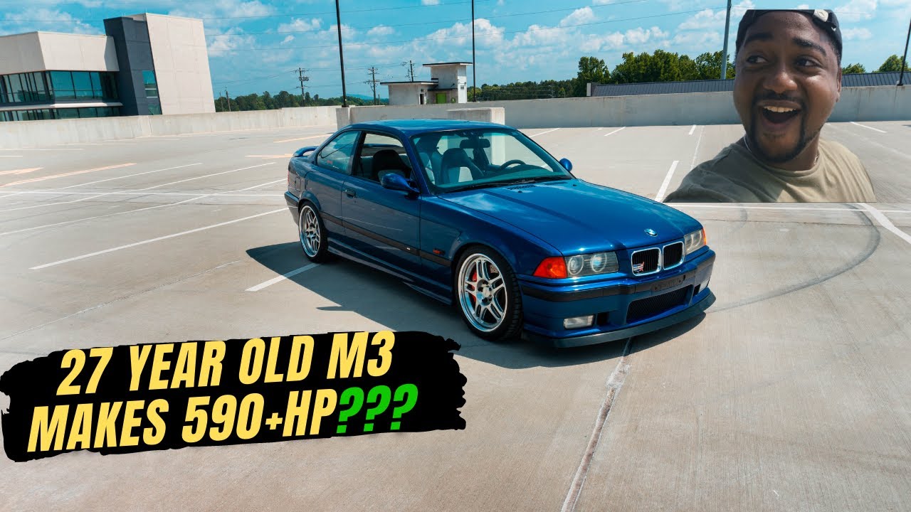 INSANE Supercharged E36 M3 BMW Boosted On Water Methanol Injection