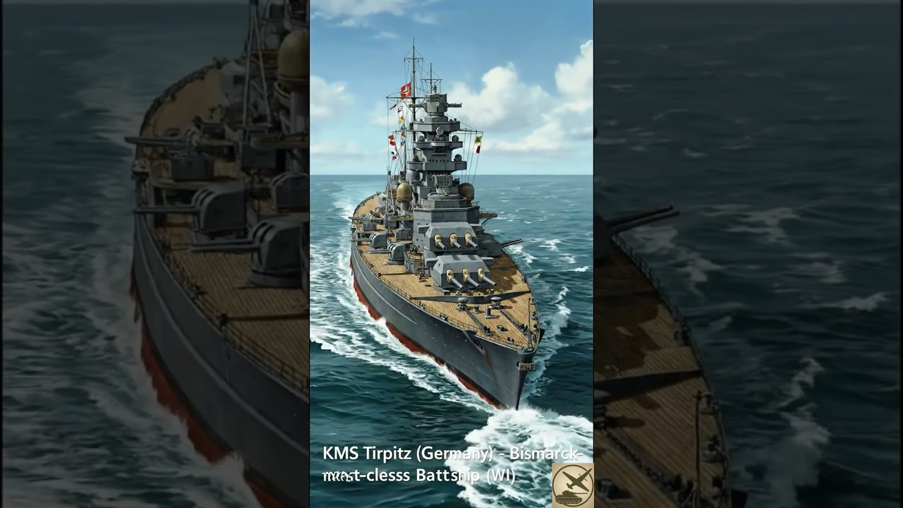 KMS Tirpitz — Germany’s Bismarck‑Class Battleship