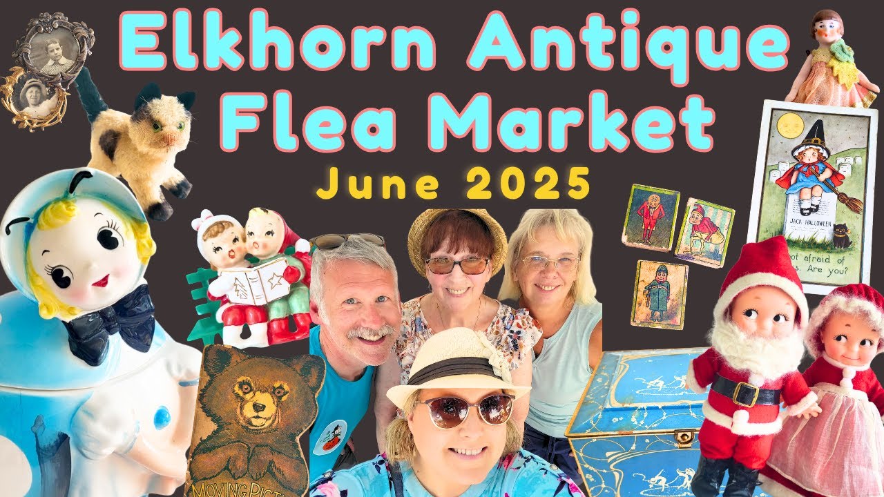 BEST HAUL EVER?! Elkhorn Antique Flea Market!
