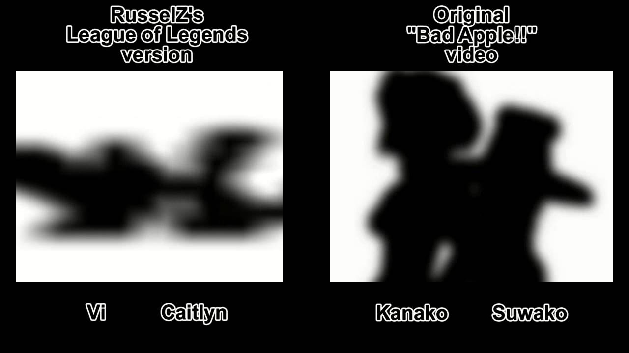 League of Bad Apple!! Comparison