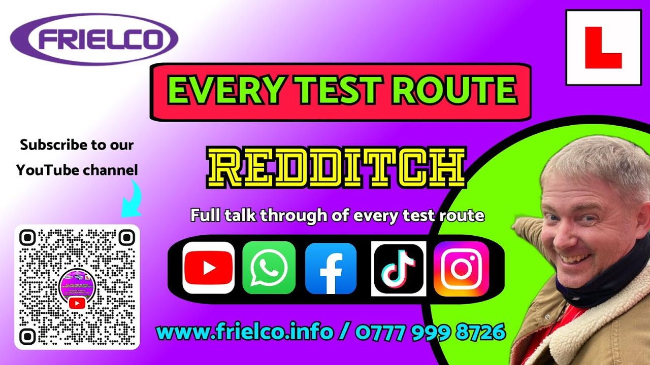 Driving Test Route Redditch, Worcestershire (1)