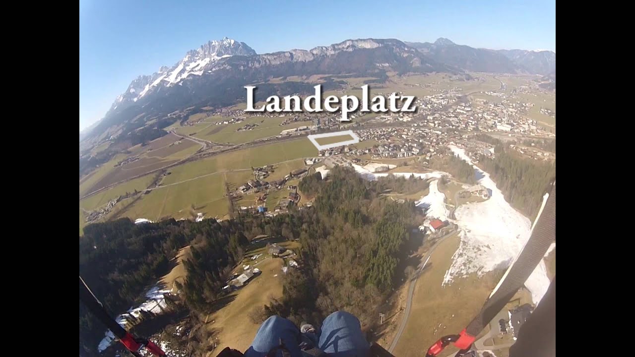 Paragleiten St.Johann (Harschbichl 1700m)