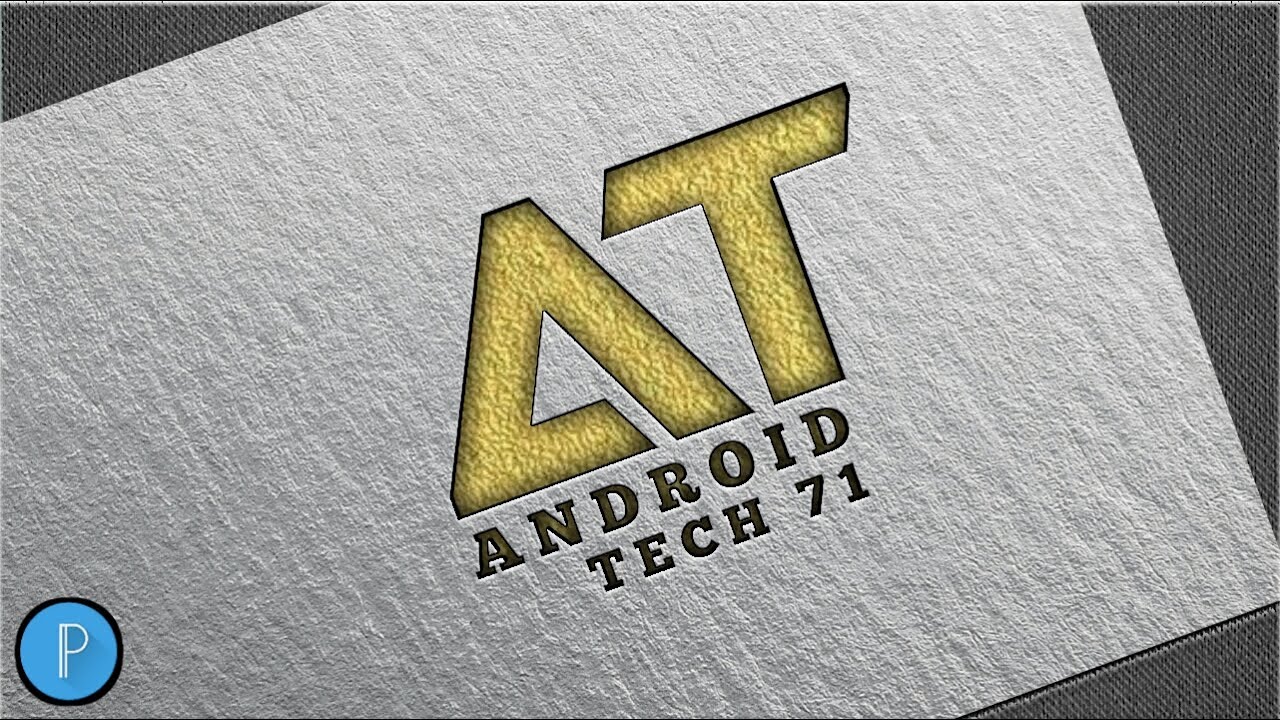 A T Professional Logo Design | How To Make Logo Design In Pixellab