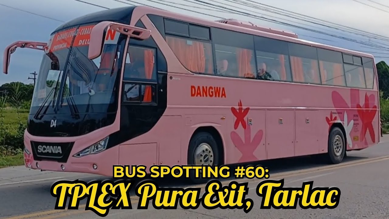 BUS SPOTTING #60: TPLEX Pura Exit, Tarlac