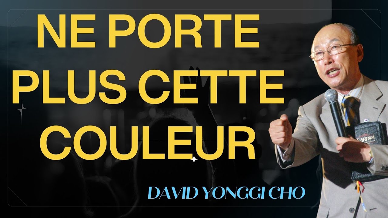 CETTE COULEUR OUVRE DES PORTES SPIRITUELLES | DAVID YONGGI CHO