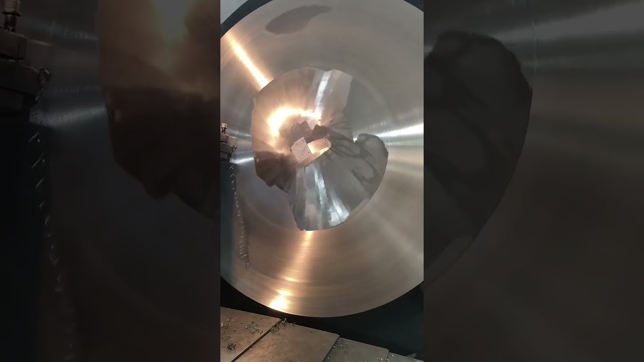Processing of Big Blind Flanges.