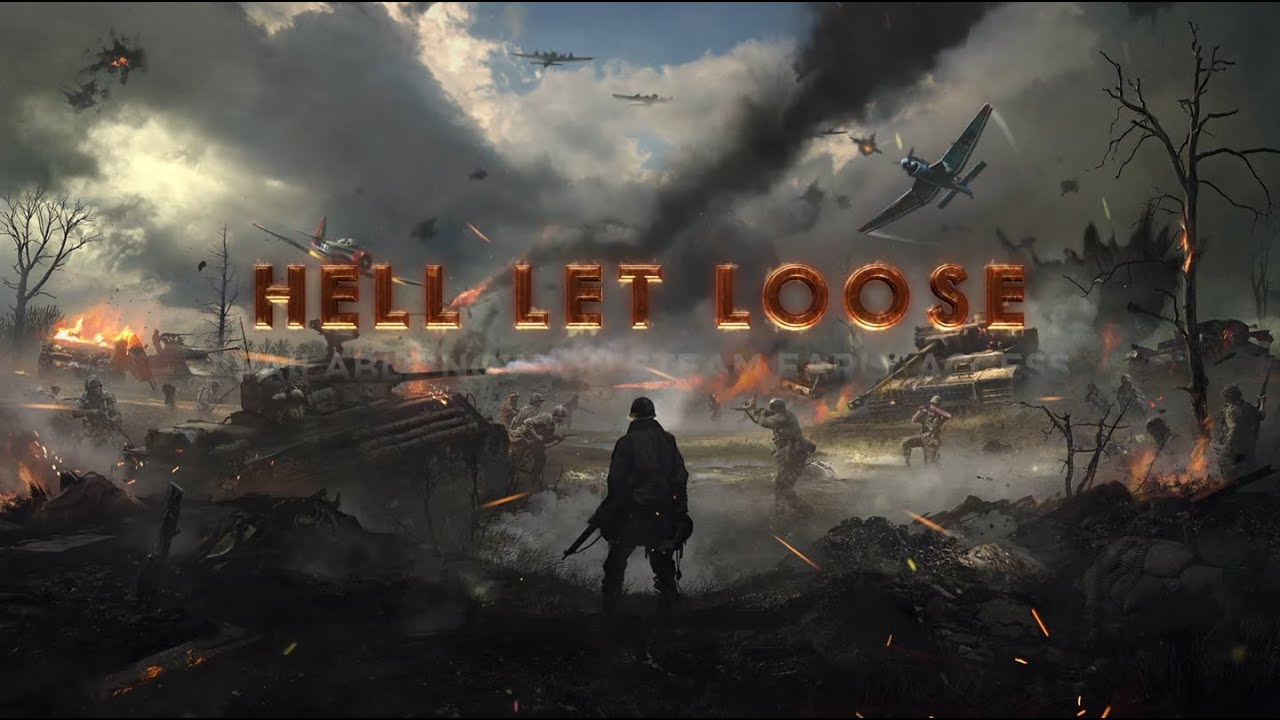 O realismo desse jogo &eacute; INSANO ( HELL LET LOOSE )