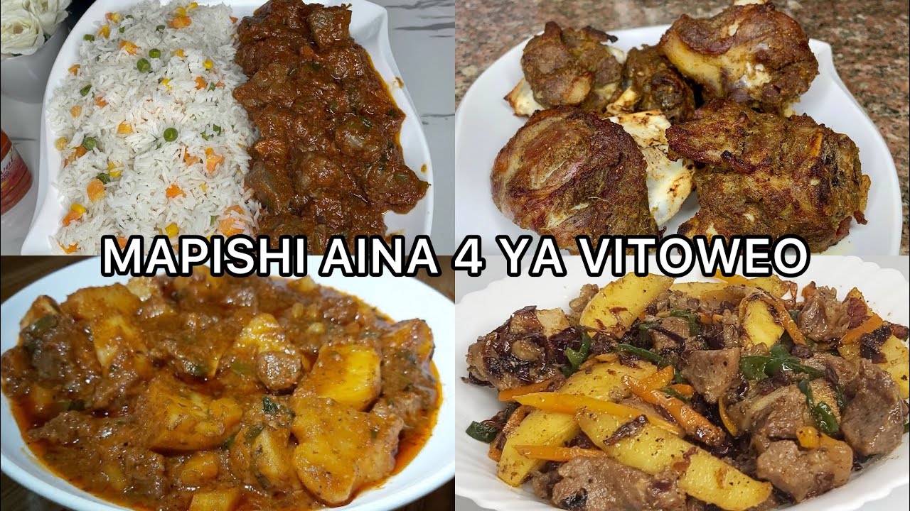 MAPISHI RAHISI AINA 4 YA VITOWEO