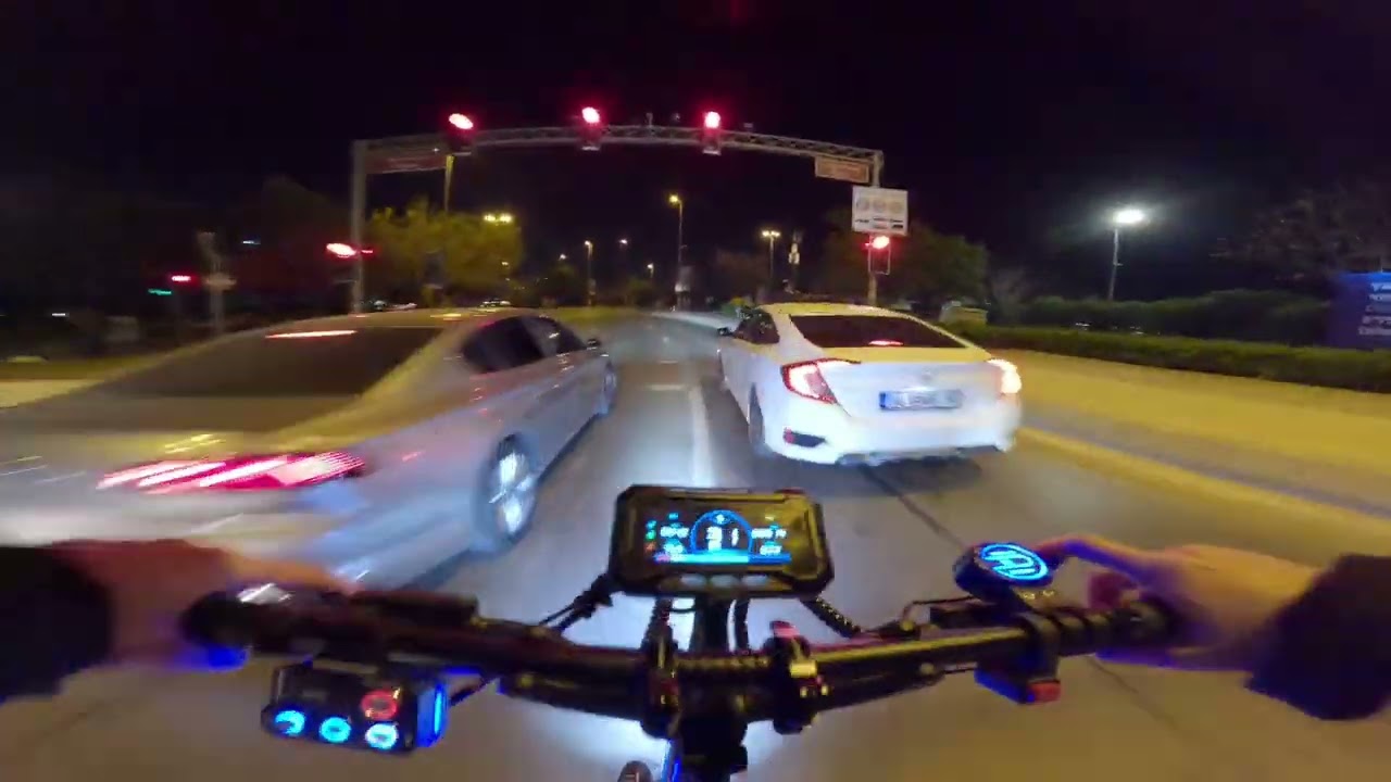 Dualtron Thunder 3 pov night ride