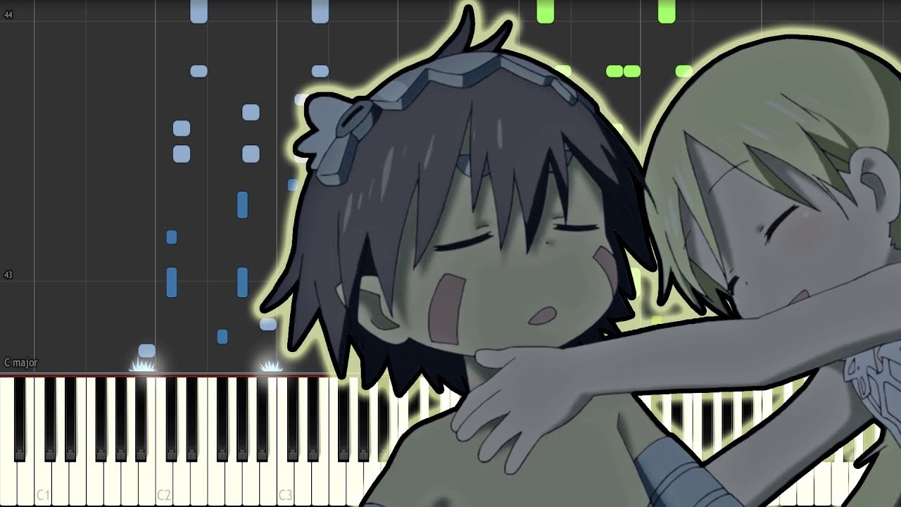 Made in Abyss Opening - Deep in Abyss (piano tutorial)