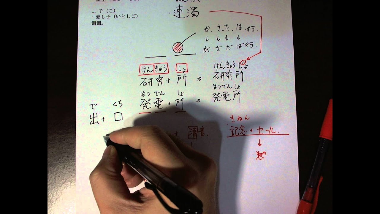 日本語Q&A（連濁的問題）